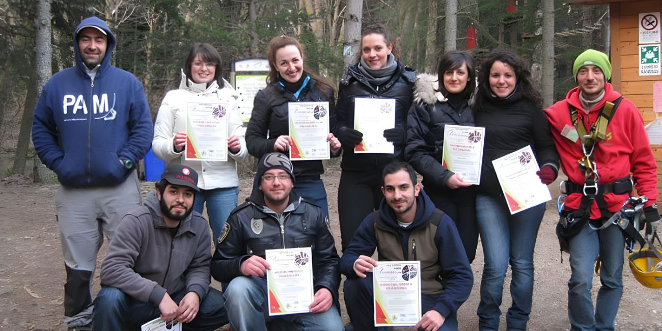 Formazione Abies per soccorritori e istruttori di parchi avventura